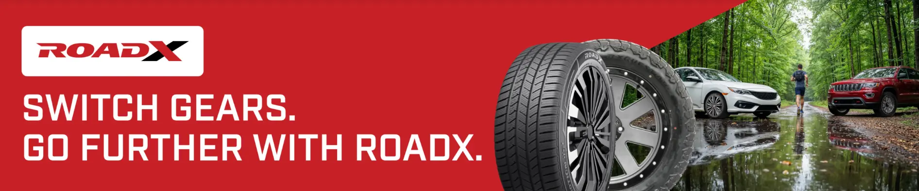 Switch Gears. Go Further with RoadX.